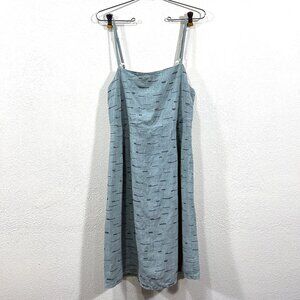 Make It Good light blue tencel sundress size Medium Indie Brand